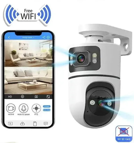 Never Miss A Moment With FIRSTCCTV 3MP WiFi Camera Night Vision Auto Track