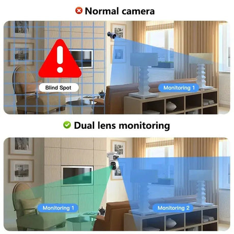 Never Miss A Moment With FIRSTCCTV 3MP WiFi Camera Night Vision Auto Track