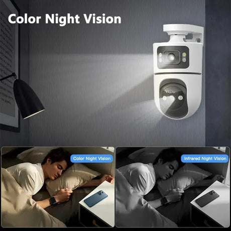 Never Miss A Moment With FIRSTCCTV 3MP WiFi Camera Night Vision Auto Track