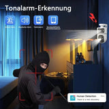 Never Miss A Moment With FIRSTCCTV 3MP WiFi Camera Night Vision Auto Track