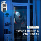 Never Miss A Moment With FIRSTCCTV 3MP WiFi Camera Night Vision Auto Track