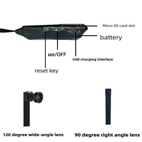 Newly Improved 4K Mini WiFi Camera With Remote Viewing And Motion Detection