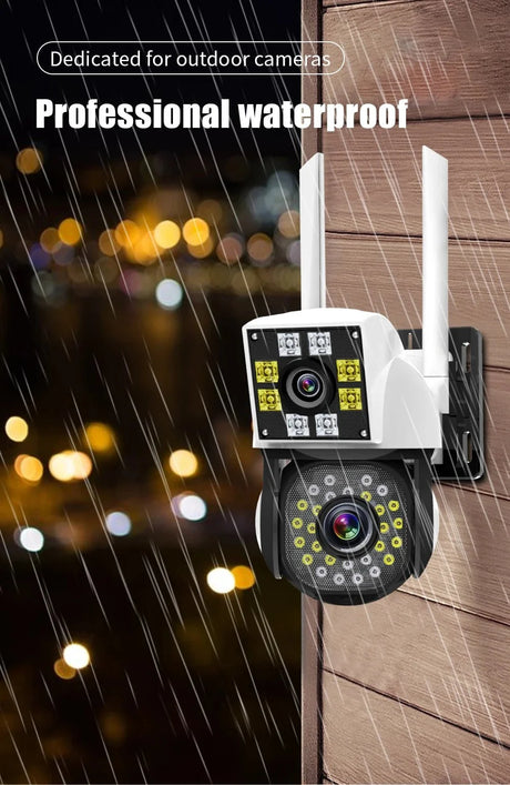 Neye Dual Lens Wireless Outdoor Camera - 1080P HD Security Surveillance Pro Line