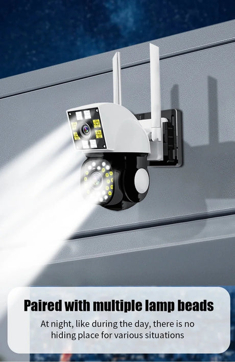 Neye Dual Lens Wireless Outdoor Camera - 1080P HD Security Surveillance Pro Line