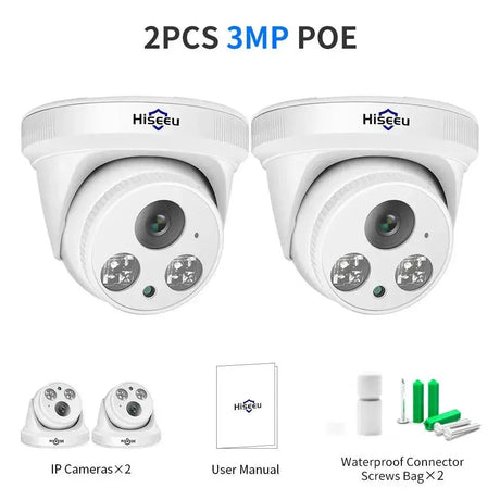 Hiseeu Dome CCTV Camera Ultimate Home Security Solution