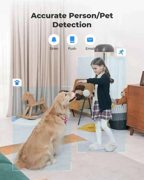 Reolink E1 5MP Indoor WiFi Security Camera Night Vision