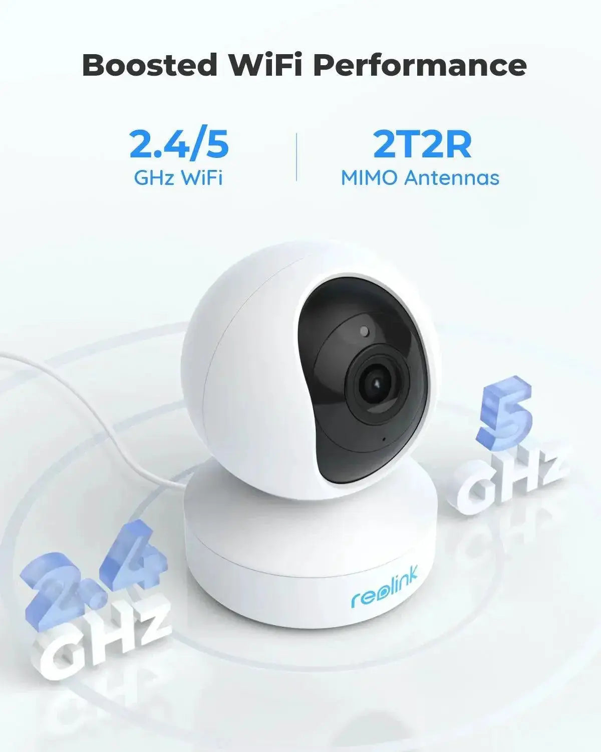 Reolink E1 5MP Indoor WiFi Security Camera Night Vision