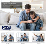 FEISDA 4K AI Smart Wireless Indoor Security Camera