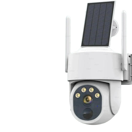 Solar Powered Outdoor Security Camera Advanced Surveillance
