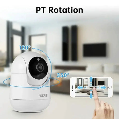 Fuers AI Smart Security Camera With Color Night Vision