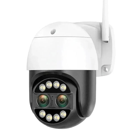 8MP WiFi Security Camera with Dual Lens Night Vision