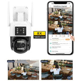 9MP Ultra HD Alexa Enabled Smart Outdoor Security Camera