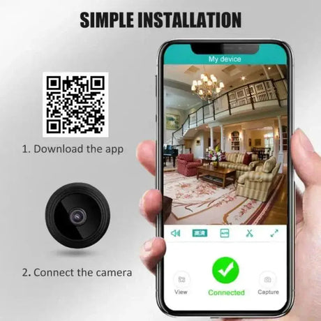 Wireless Security Camera With Advanced Monitoring Features