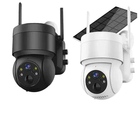 Solar Powered Outdoor Wireless Security Camera System