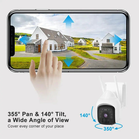 Solar 4G PTZ Camera Ultimate Outdoor Security System