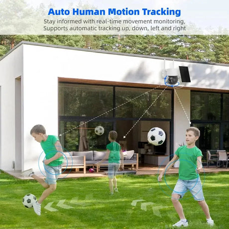 ESCAPION Tuya SmartLife Solar 4G PTZ CCTV Camera 3MP Battery Outdoor Security Pro