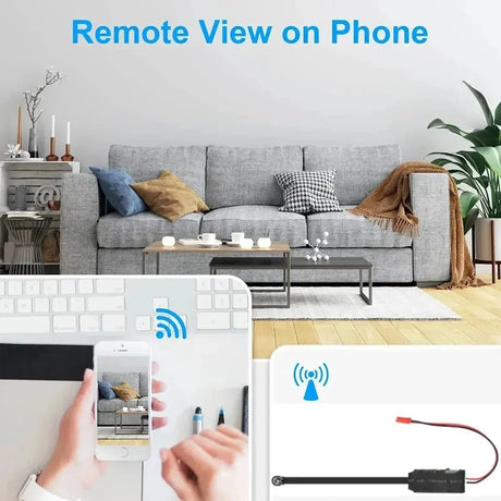 Portable Mini WiFi IP Camera For Home Security Nanny Cam P2P Wireless Remote
