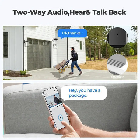 Reolink Duo Series Color Night Vision 4K Security Camera