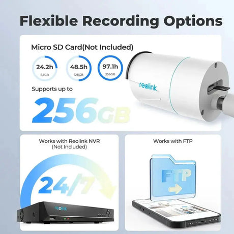 Reolink Advanced Outdoor Smart Security Camera Solution