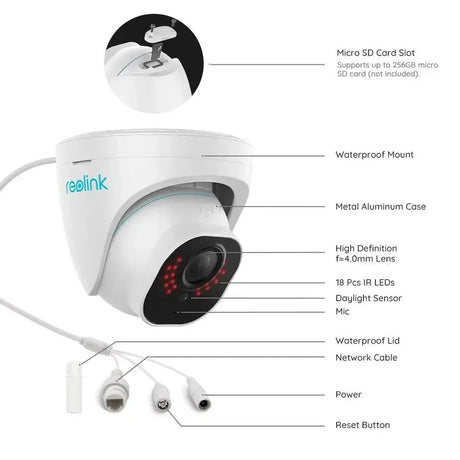 Reolink Advanced Outdoor Smart Security Camera Solution