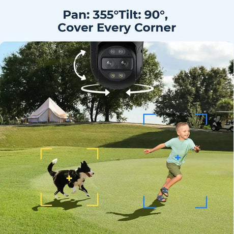 Reolink TrackMix Dual Lens PTZ Auto Tracking Camera System
