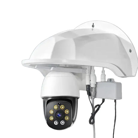ShieldGuard Weatherproof Dome Turret Camera Cover - Rainproof Outdoor Protection