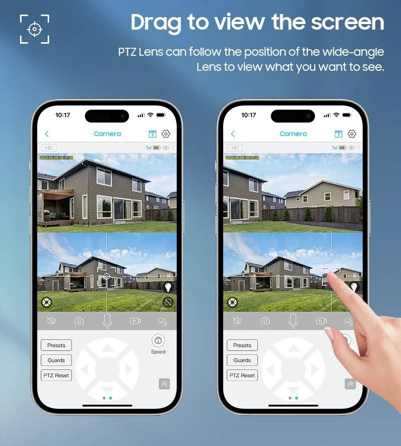 Shiwojia 4K 8MP Solar Camera - Outdoor Security With Humanoid Tracking And Power