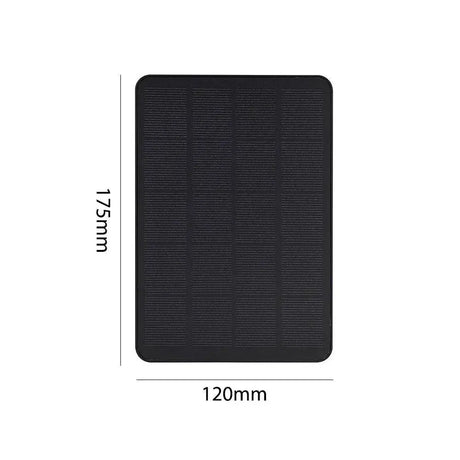 Solar Panel Charger For Security Cameras And Lights