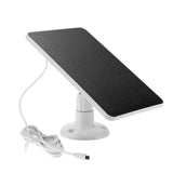 Solar Panel Charger For Security Cameras And Lights