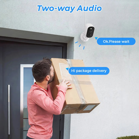 SolarGuard 1080P Solar Outdoor Camera - PIR Motion Alarm With Cloud StorageX Pro