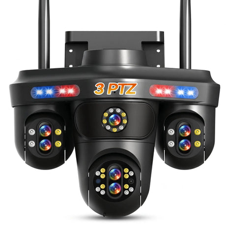Smart Outdoor PTZ Cam for Home Security - stepyours.com