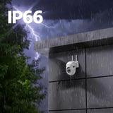 SZSINOCAM 3MP WiFi IP PTZ Camera 4X Zoom AI Human Detection Two Way Audio