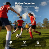 SZSINOCAM 3MP WiFi IP PTZ Camera 4X Zoom AI Human Detection Two Way Audio