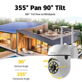 SZSINOCAM 3MP WiFi IP PTZ Camera 4X Zoom AI Human Detection Two Way Audio