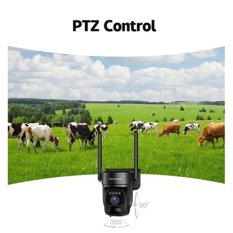 SZSINOCAM US 4G Solar Outdoor Security Camera With Human Detection Night Vision