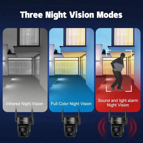 SZSINOCAM US 4G Solar Outdoor Security Camera With Human Detection Night Vision