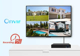TPTEK 8MP 4K IP Camera - AI Human Detects Outdoor Bullet Surveillance With iCSee