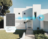 TPTEK 8MP 4K IP Camera - AI Human Detects Outdoor Bullet Surveillance With iCSee