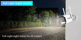 TPTEK 8MP 4K IP Camera - AI Human Detects Outdoor Bullet Surveillance With iCSee