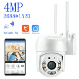 Tuya 4MP PTZ WIFI Outdoor Security Cameras - IP66 Weatherproof With AI Tracking