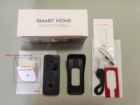 Tuya 5G 2.4G WiFi Video Doorbell 1080P HD Outdoor Waterproof - Handsfree Security