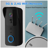 Tuya 5G 2.4G WiFi Video Doorbell 1080P HD Outdoor Waterproof - Handsfree Security