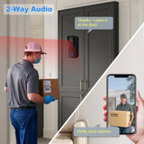 Tuya 5G 2.4G WiFi Video Doorbell 1080P HD Outdoor Waterproof - Handsfree Security