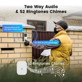 Tuya 5G 2.4G WiFi Video Doorbell 1080P HD Outdoor Waterproof - Handsfree Security