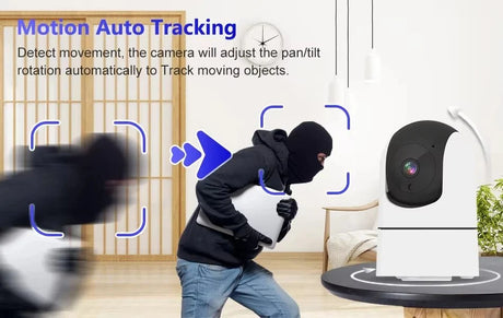 Tuya 5G WiFi IP Camera Indoor 6MP Auto Tracking - Color Night Vision for HomesPro