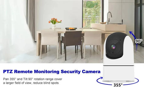 Tuya 5G WiFi IP Camera Indoor 6MP Auto Tracking - Color Night Vision for HomesPro