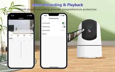 Tuya 5G WiFi IP Camera Indoor 6MP Auto Tracking - Color Night Vision for HomesPro