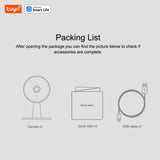 Tuya Smart 1080p Home Wi - Fi Camera - Real Time Alerts and Motion Tracking In HD