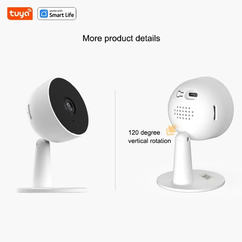Tuya Smart 1080p Home Wi - Fi Camera - Real Time Alerts and Motion Tracking In HD
