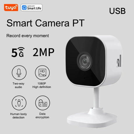 Tuya Smart 1080p Home Wi - Fi Camera - Real Time Alerts and Motion Tracking In HD